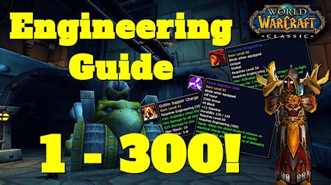 engineering guide wow|engineering guide wow hardcore.